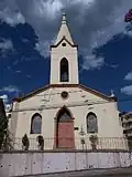 L'église évangélique luthérienne, à côté de la place João Pedro Menna Barreto.