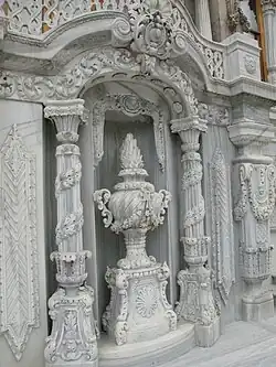 Détail de la façade côté Bosphore.