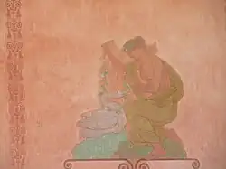 Zeus / Jupiter en cygne, et Léda (Léda et le Cygne).