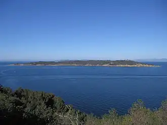 Vue de l'île de Bagaud.