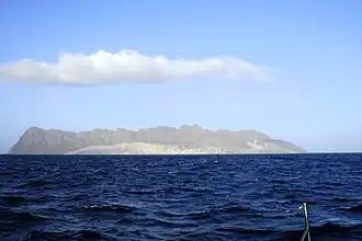 Île de  Branco, vue du Sud.