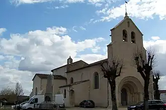 L'église Saint-Laurent (mars&nbsp;2012)
