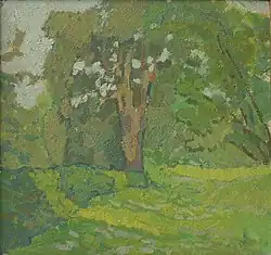 Paysage au Danemark, no&nbsp;4 du catalogue des œuvres.