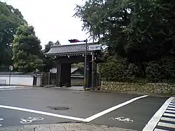 Porte Imadegawa du jardin impérial