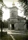 Ancienne église Saint Jacques de Płock où reposaient les restes du Général Pierre Bontemps et de son épouse, Rose.