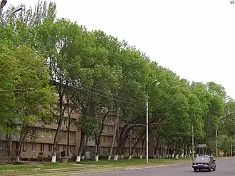 Immeubles résidentiels à Tchilanzar, Tachkent.