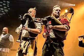 Marktsackpfeife en La mineur (standard), In Extremo.