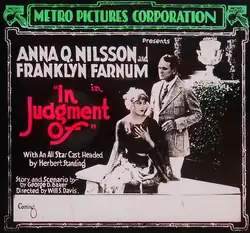 Description de l'image In Judgement Of (1918) lantern slide.png.