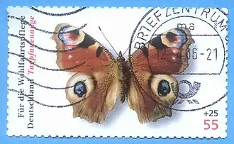 Timbre de la poste allemande
