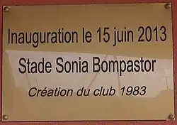 &nbsp;Stade de Football Sonia Bompastor Montreuil-en-Touraine