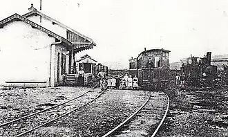 Ouverture à l'exploitation de la gare de Molay le 21 septembre 1910.