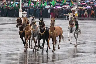 Image illustrative de l’article Cheval au Turkménistan