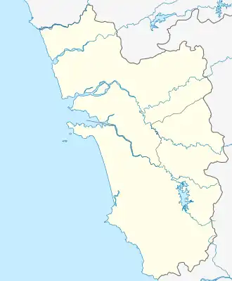 Voir sur la carte administrative de Goa