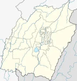 Voir sur la carte administrative du Manipur