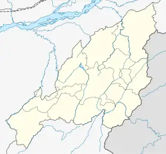 Voir sur la carte administrative du Nagaland