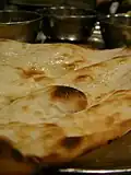 Le Naan est un pain de base de l'Uttar Pradesh.