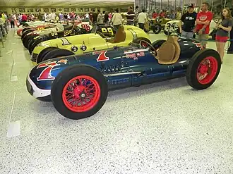 La Deidt-Offenhauser du team de Holland, victorieux à l'Indy de 1949 (IMS Hall of Fame Museum).
