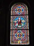 Vitrail Christ en majesté