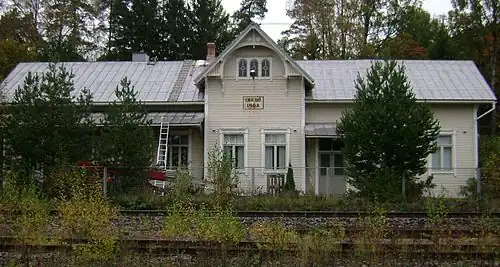 Gare d'Ingå.