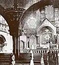 Intérieur de la synagogue