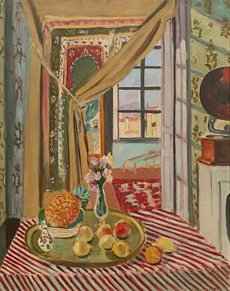 Intérieur au phonographe, Henri Matisse, 1924