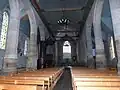 Église Saint-Sauveur : vue intérieure d'ensemble.