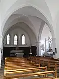Intérieur de l'église