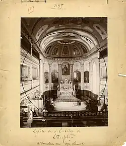 Intérieur de l'église de Princeville