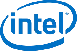 Logo d'Intel (3 janvier 2006 - 1er septembre 2020).