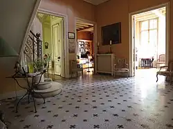 Intérieur de l'hôtel particulier Henry-Louis Walbaum-Heidsieck à Reims.