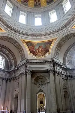 Vue de l'architecture intérieure.