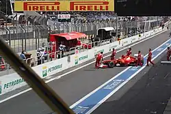 Photo de Fernando Alonso lors des essais du samedi à Interlagos