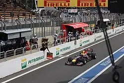 Photo de Mark Webber à Interlagos