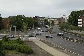 Croisement de Vihdintie et de Lapinmäentie.