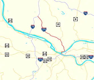 Image illustrative de l’article Interstate 279
