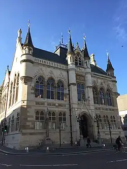 Town Hall d'Inverness, High Street (Écosse).