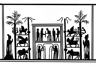 Reconstitution de la fresque