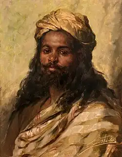 Portrait d'Ira Aldridge en Othello par Léon Herbo (1850-1907) Vente Artcurial Paris 23 mars 2022