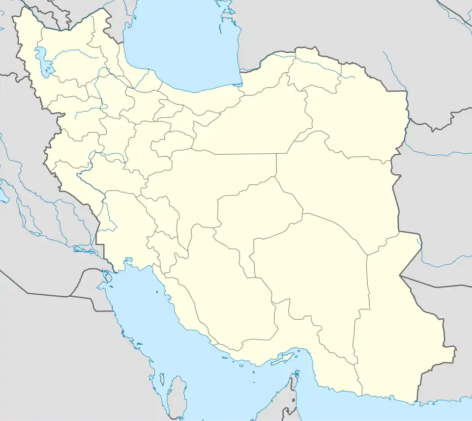Voir sur la carte administrative d'Iran