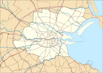 Voir sur la carte administrative de Dublin