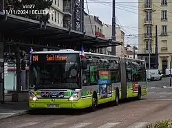 Irisbus Iveco Citelis 18, no&nbsp;791 au terminus de la ligne M4, Bellevue.