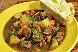 L'Irish stew.
