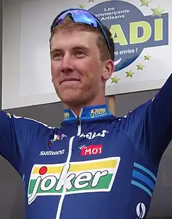 Kristoffer Skjerping, meilleur grimpeur.