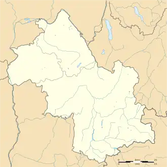 Voir sur la carte administrative de l'Isère