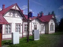 Gare ferroviaire d'Isokyrö.