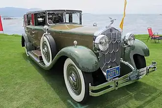 Isotta Fraschini Tipo 8A Castagna Landaulet Impérial de 1928 (exposé au Concours d'élégance de Pebble Beach 2017)