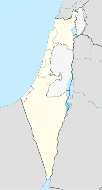 voir sur la carte d’Israël