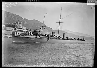 illustration de Nembo (destroyer, 1901)