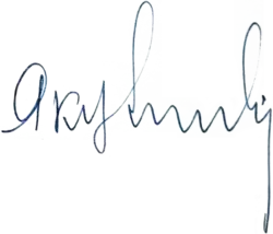 signature d'Ivan Iakoubovski