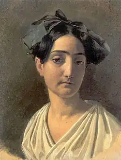 Portrait de Vittoria Caldoni (1834)
